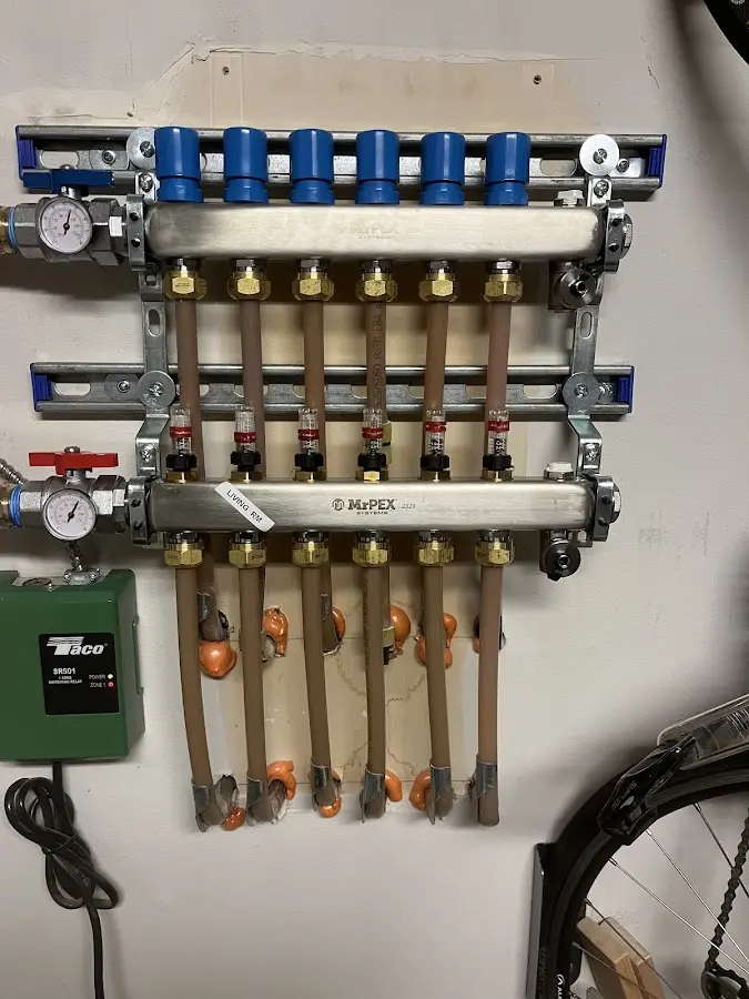 Plumber performing Water Heater Repair at a residential property in Upper Arlington